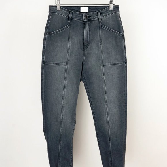 Jonathan Simkhai Wiley Medium Pebble Denim Joggers - Picture 2 of 8